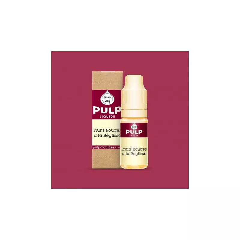 Pulp Fruits Rouges à la Réglisse 10ML Vapitex Maroc