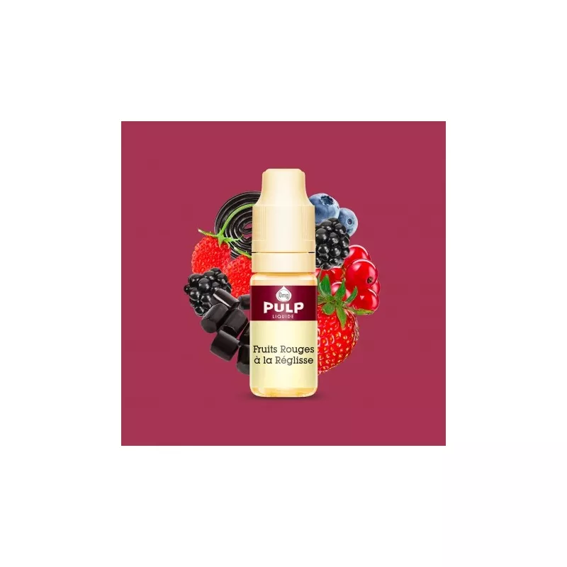 Pulp Fruits Rouges à la Réglisse 10ML Vapitex Maroc
