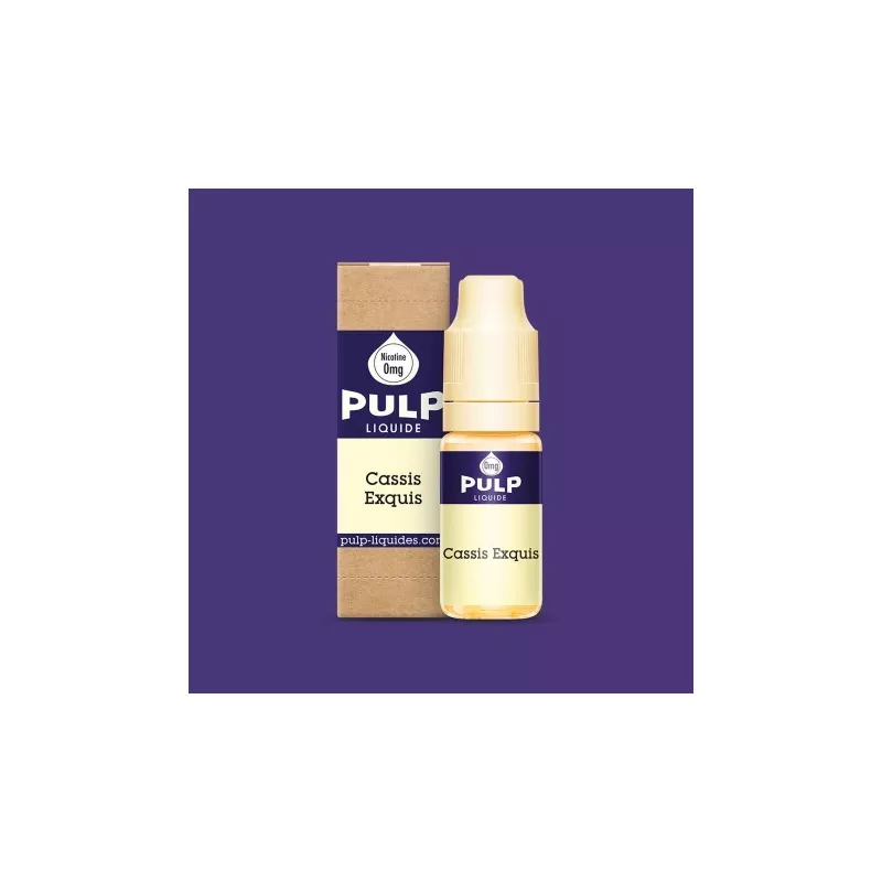 Pulp Le Cassis Exquis 10ML Vapitex Maroc