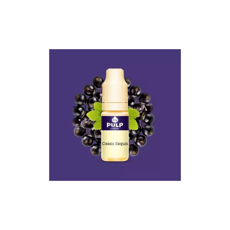 Pulp Le Cassis Exquis 10ML Vapitex Maroc