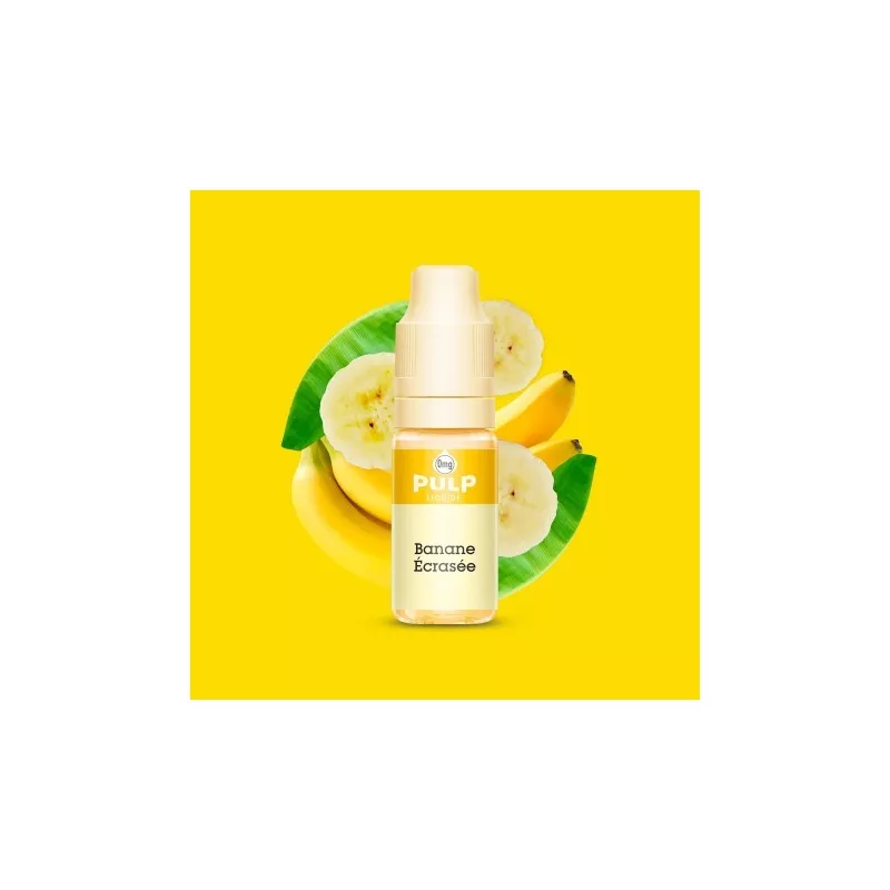 Pulp Banane Ecrasée 10ML Vapitex Maroc