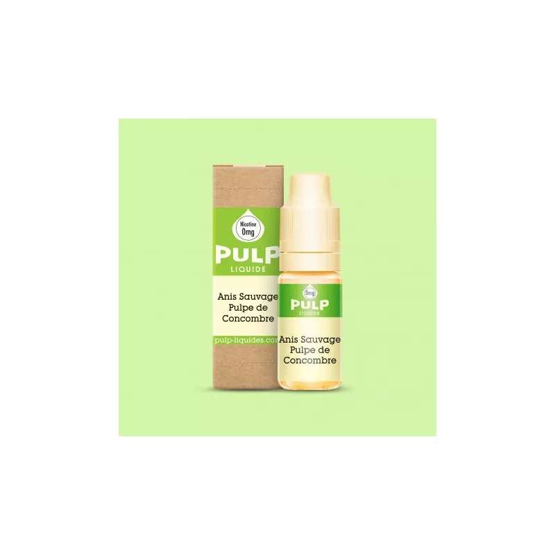 Pulp Anis Sauvage Pulpe de Concombre 10ML Vapitex Maroc