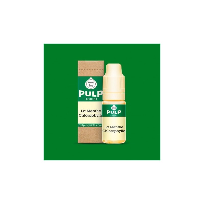 Pulp La Menthe Chlorophylle 10ML Vapitex Maroc