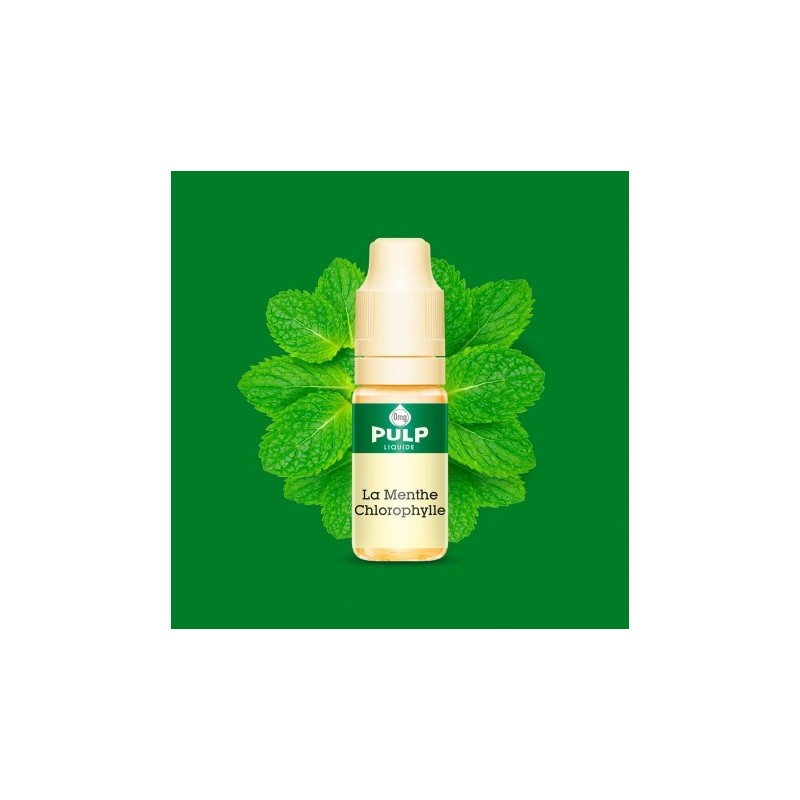 Pulp La Menthe Chlorophylle 10ML Vapitex Maroc