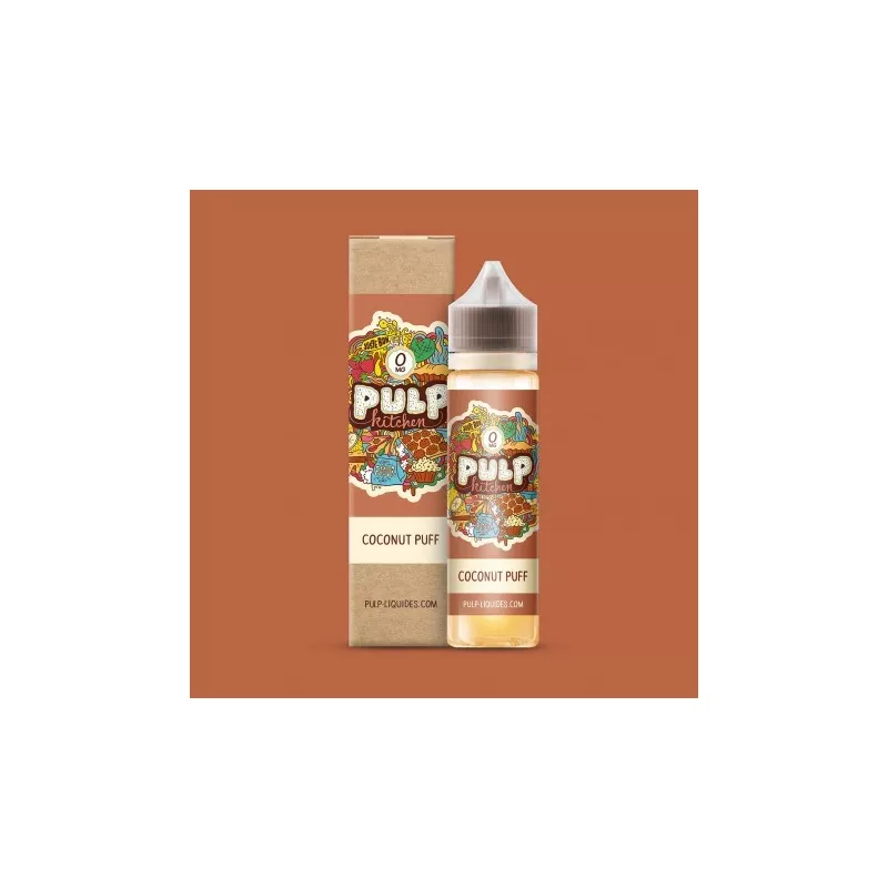 Fat Juice Factory - Coconut Puff - 50 ml - by Pulp Vapitex Maroc