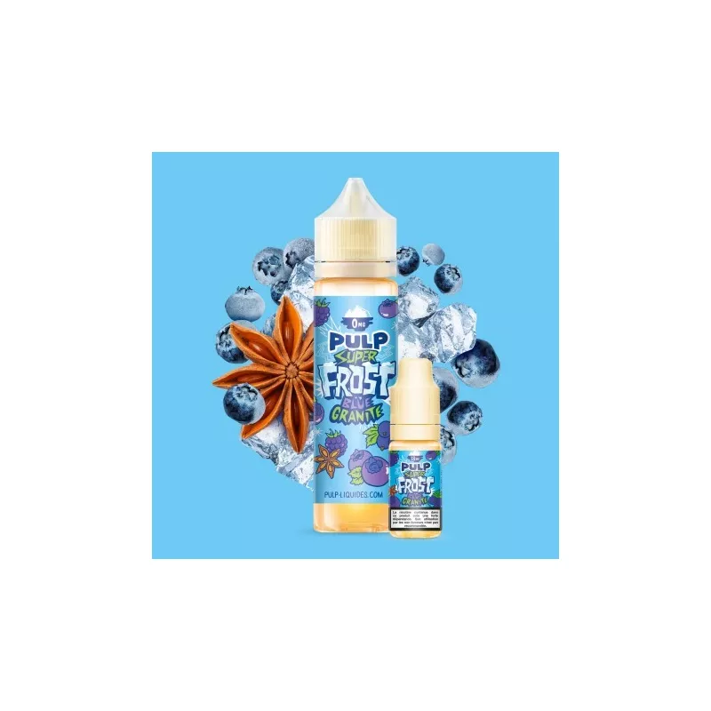 Frost & Furious - Blue Granite super frost 60ML - Pack Vapitex Maroc