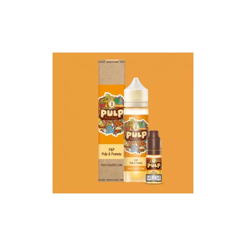 Pulp Kitchen - Pulp & Peanuts 60ML - Pack Vapitex Maroc