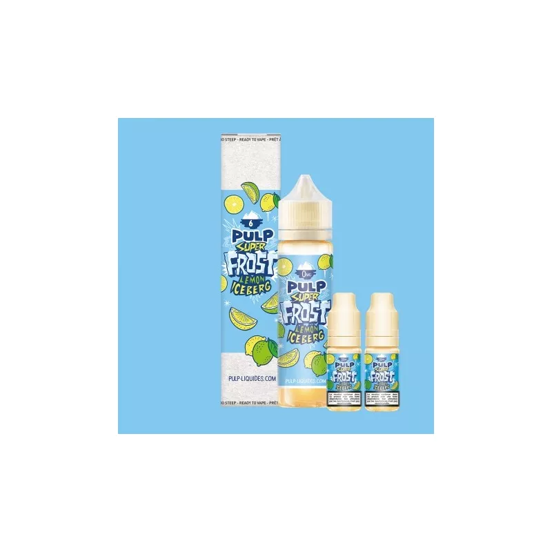 Frost & Furious - Lemon Iceberg super frost 60ML - Pack Vapitex Maroc