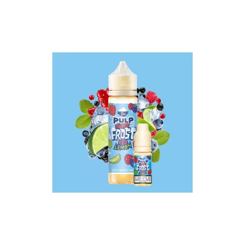 Frost & Furious - Red Lemon super frost 60ML - Pack Vapitex Maroc