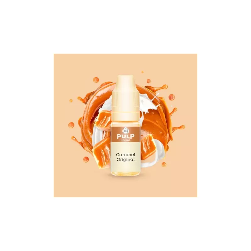Pulp Caramel Orginal10ml Vapitex Maroc