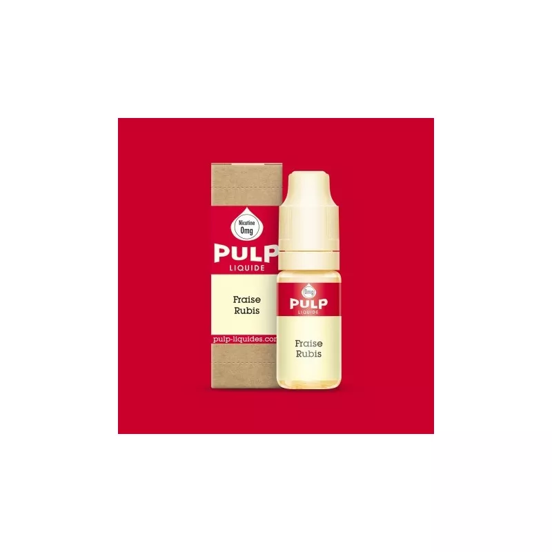 Pulp Fraise Rubis 10ml Vapitex Maroc