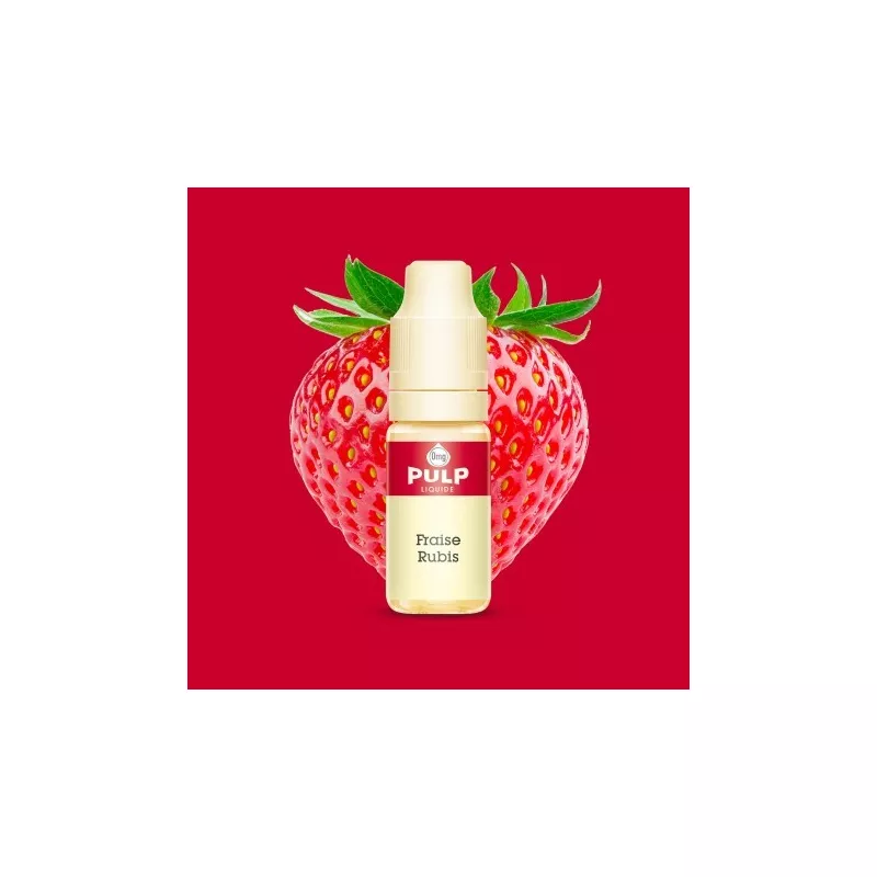 Pulp Fraise Rubis 10ml Vapitex Maroc