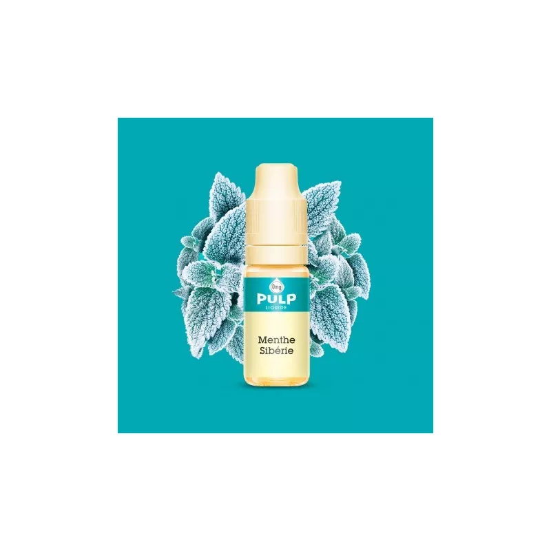 Pulp Menthe Sibérie 10ml Vapitex Maroc