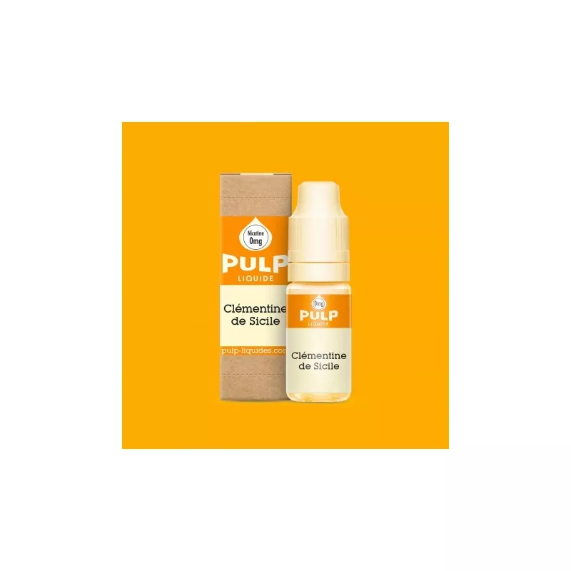 Pulp Clémentine de Sicile 10ml Vapitex Maroc