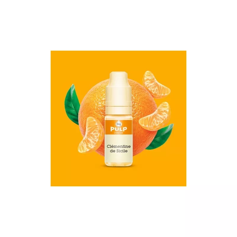 Pulp Clémentine de Sicile 10ml Vapitex Maroc