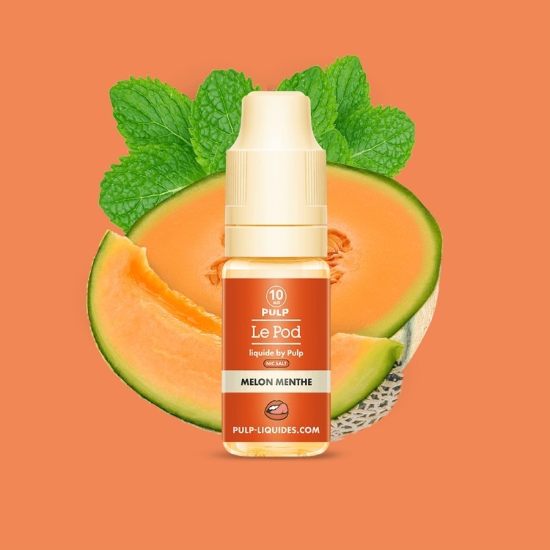 Le Pod Liquide Melon Menthe - 10ml Vapitex Maroc